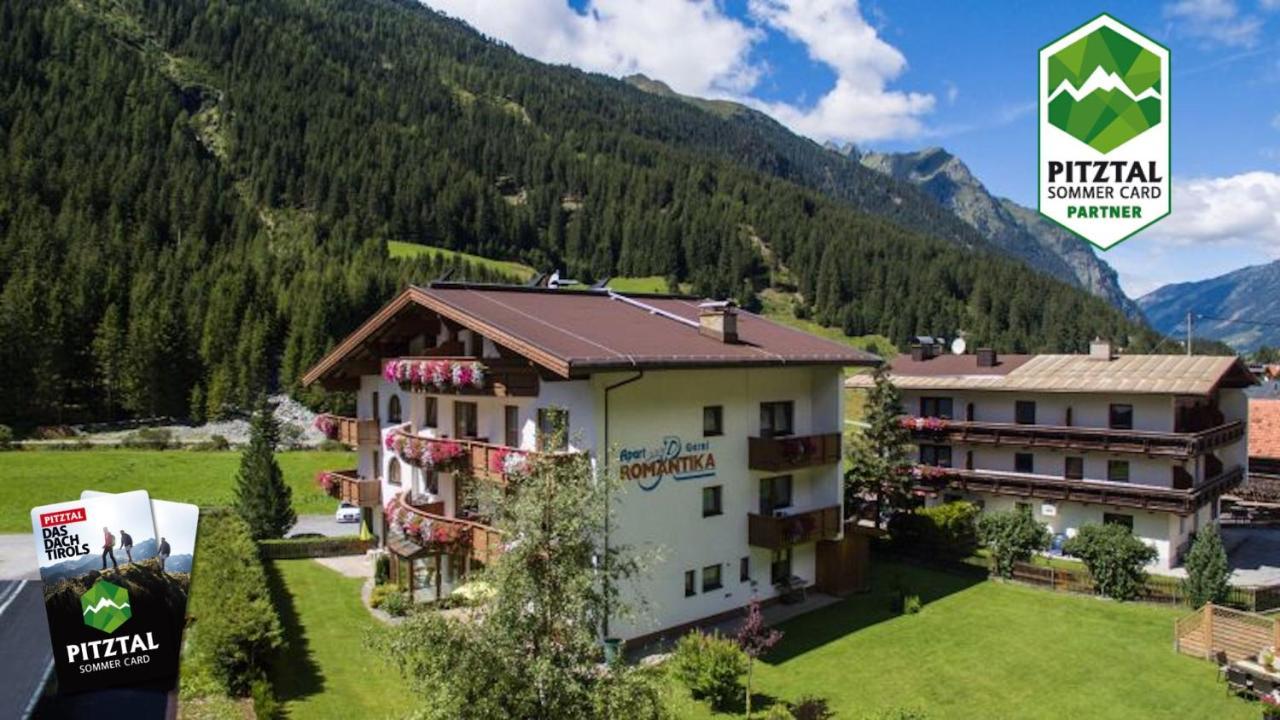Hotel Garni Romantika Sankt Leonhard im Pitztal Exterior foto